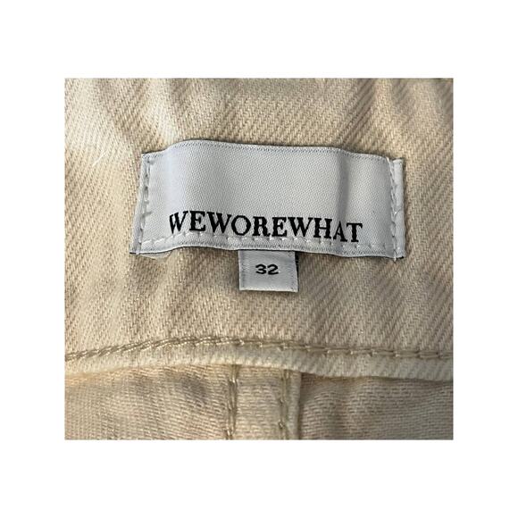 WeWoreWhat jeans beige Utility Straight Leg - Picture 5 of 5